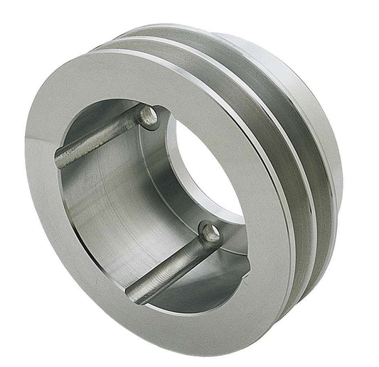 TRANS-DAPT Olds Alum. Crankshaft Pulley Double Groove TRANS-DAPT