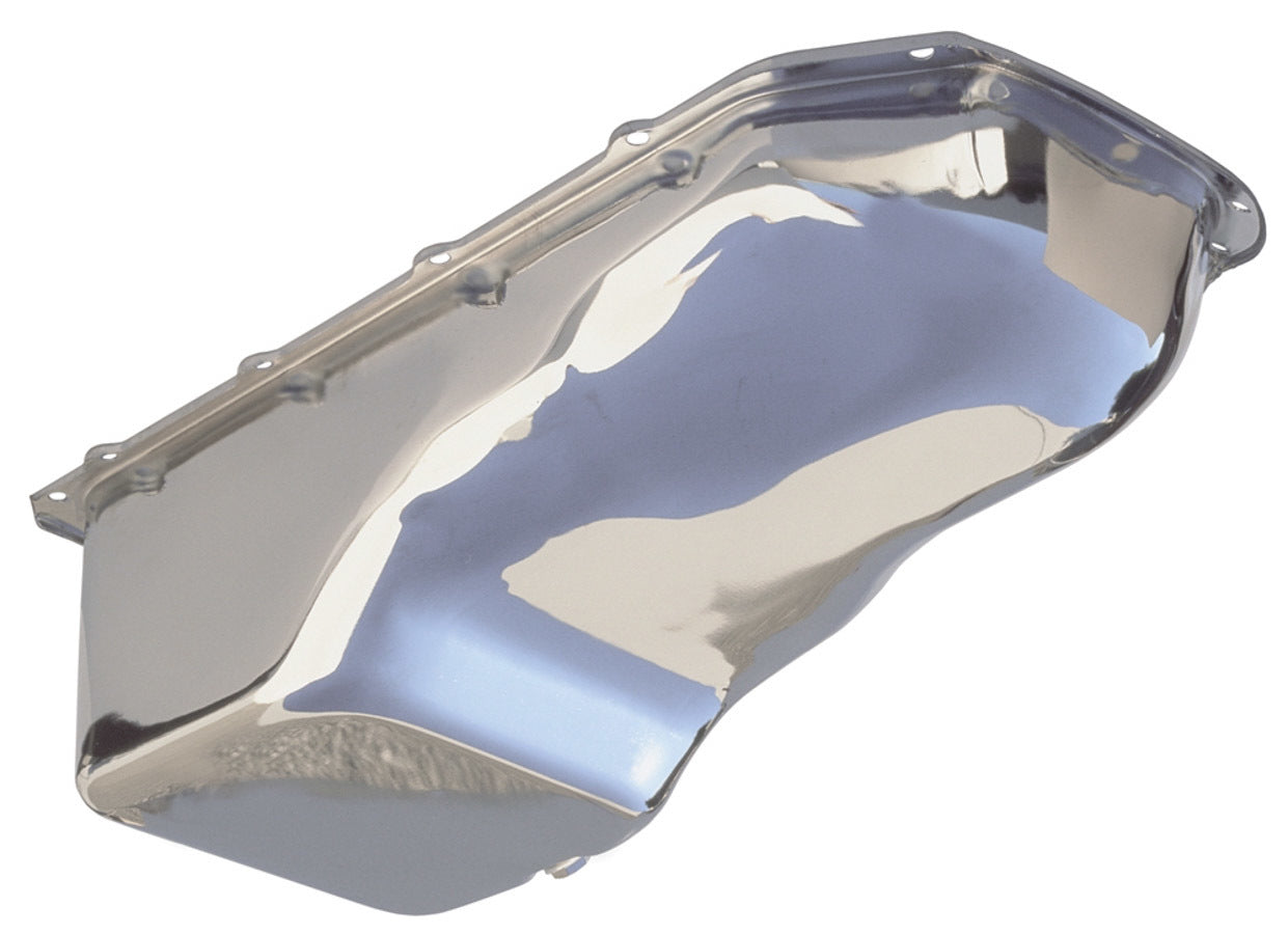 TRANS-DAPT Chrome Oil Pan Pontiac TRANS-DAPT