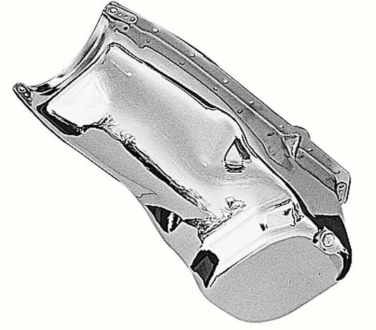 TRANS-DAPT Olds Chrome Oil Pan TRANS-DAPT