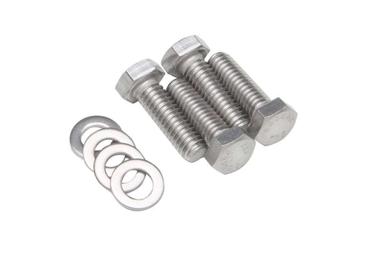 TRANS-DAPT Valve Cover Fasteners 5/16-18 in x 1 in Chrome TRANS-DAPT