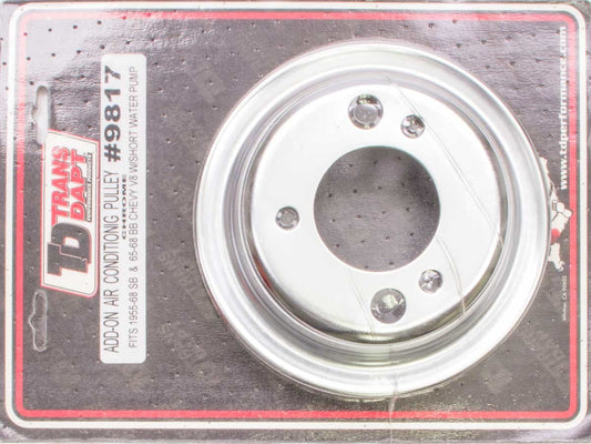 TRANS-DAPT PULLEY BB CHEV A/C ADD-O TRANS-DAPT