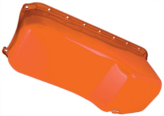 TRANS-DAPT Early SBC Orange Oil Pan TRANS-DAPT