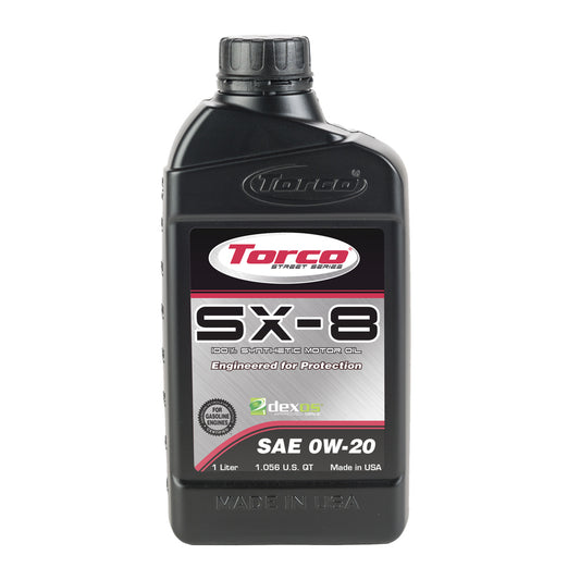 TORCO SX-8 0w20 Synthetic Oil 1 Liter Dexos1 TORCO