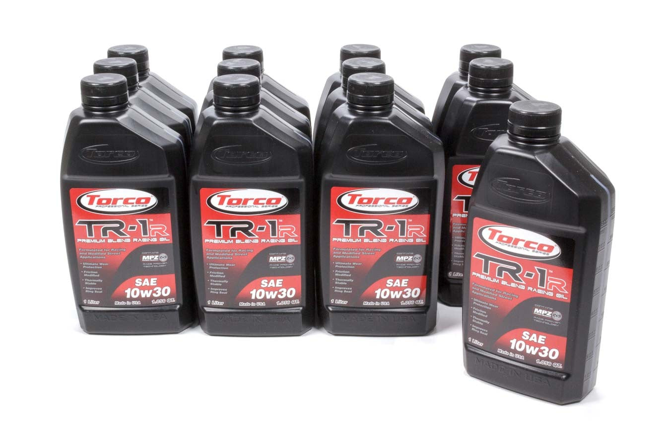 TORCO TR-1R Racing Oil 10w30 Case 12x1-Liter TORCO