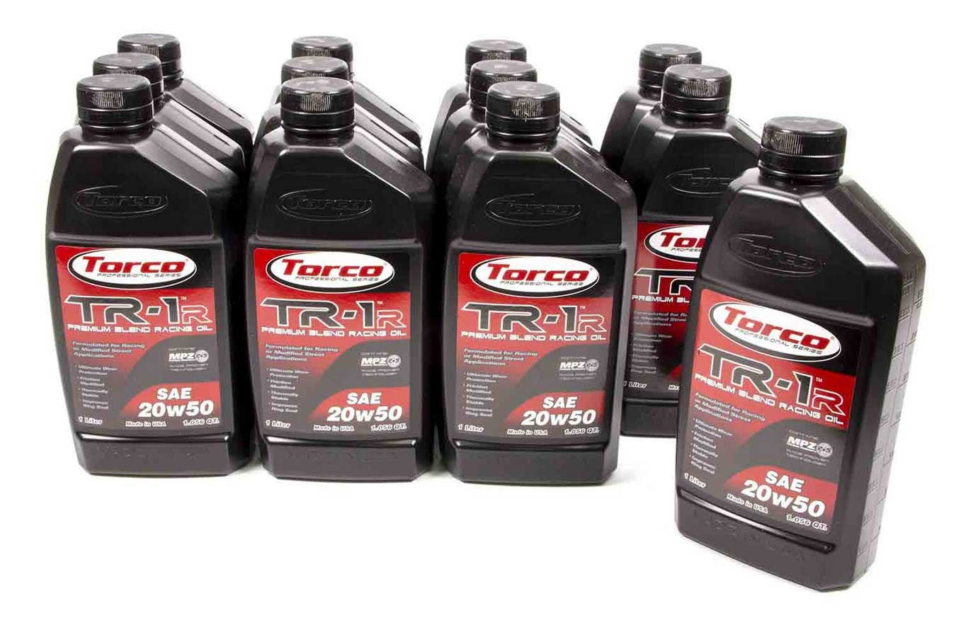 TORCO TR-1 Racing Oil 20w50 Case/12-1 Liter TORCO