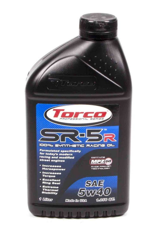 TORCO SR-5 Synthetic Oil 5W40 1 Liter TORCO