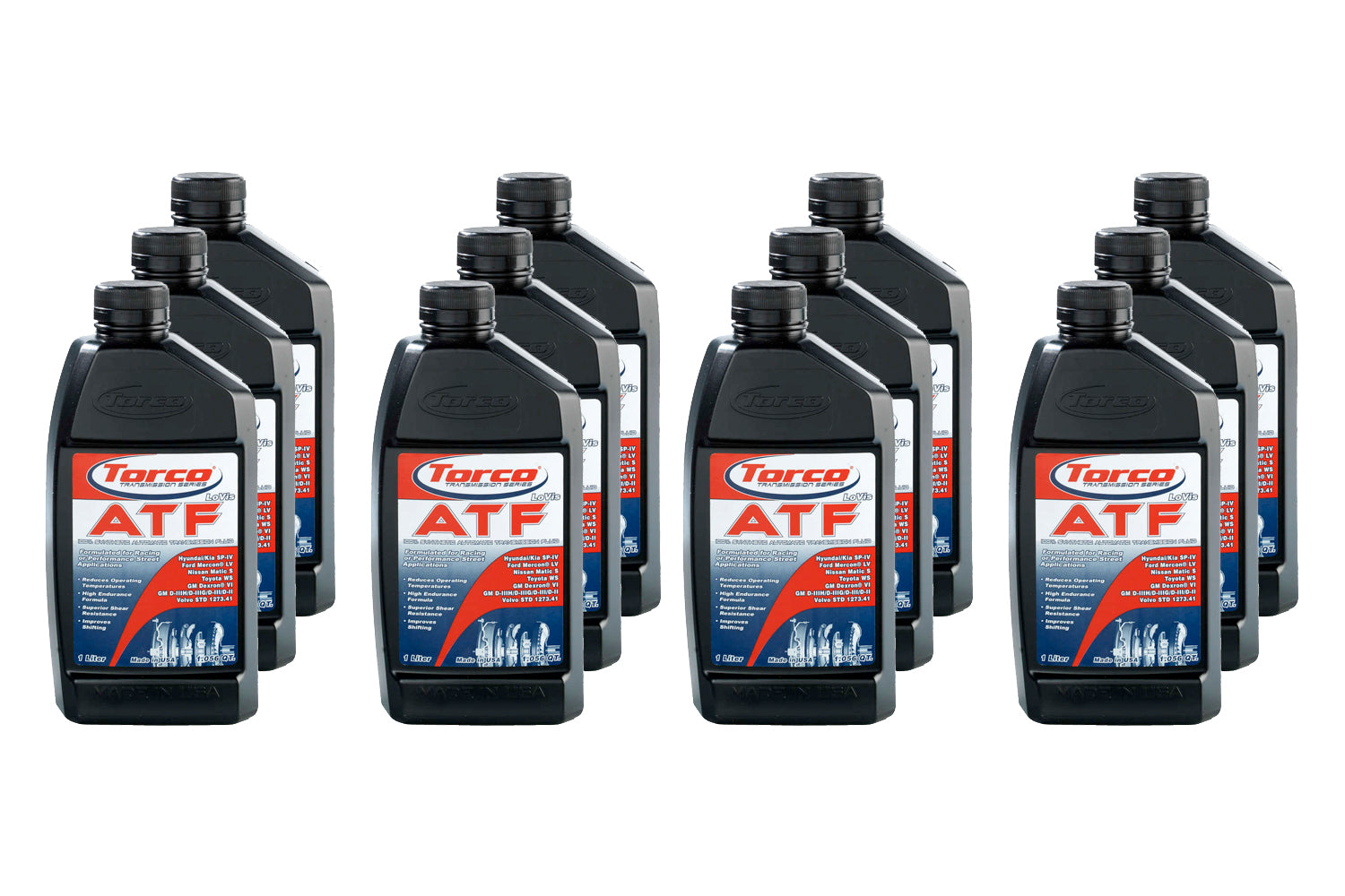 TORCO LoVis ATF Transmission Fluid Case 12x1-Liter TORCO