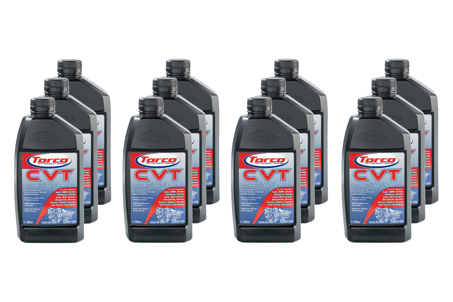 TORCO CVT Transmission Fluid Case 12x1-Liter TORCO