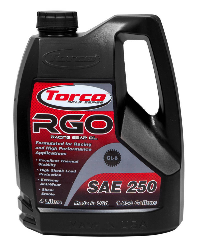 TORCO RGO Racing Gear Oil 250- 4x4-Liter TORCO