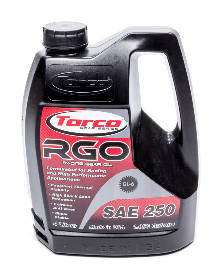 TORCO RGO Racing Gear Oil 250- 4-Liter Bottle TORCO