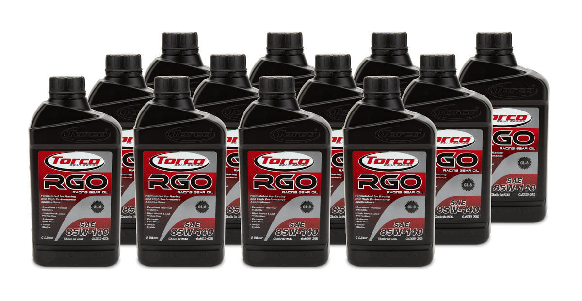 TORCO RGO 85w140 Racing Gear Oil Case/12-1 Liter TORCO