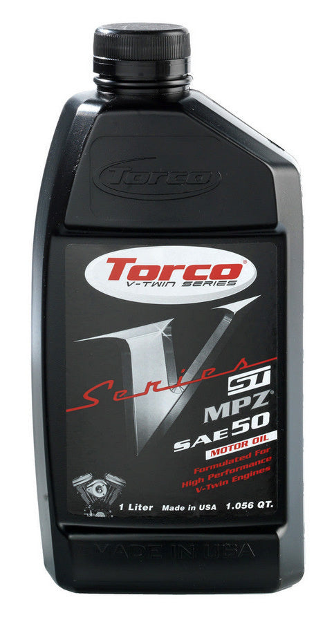 TORCO V-Series ST Motor Oil SA E 50-1-Liter Bottle TORCO