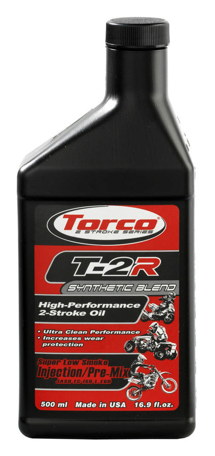 TORCO T-2R Two Stroke High Per formance Oil-12x500-ML TORCO