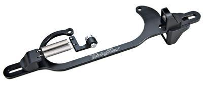 TRICK FLOW Throttle cable bracket 4150/4165 Black Anodized TRICK FLOW