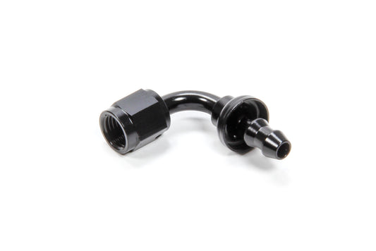 TRIPLE X RACE COMPONENTS #4 90 Degree Hose End Push Lock TRIPLE X RACE COMPONENTS