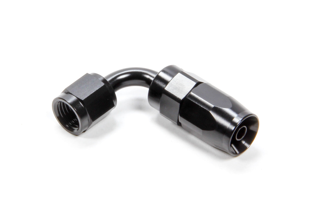 TRIPLE X RACE COMPONENTS #4 90 Degree Swivel Hose End TRIPLE X RACE COMPONENTS