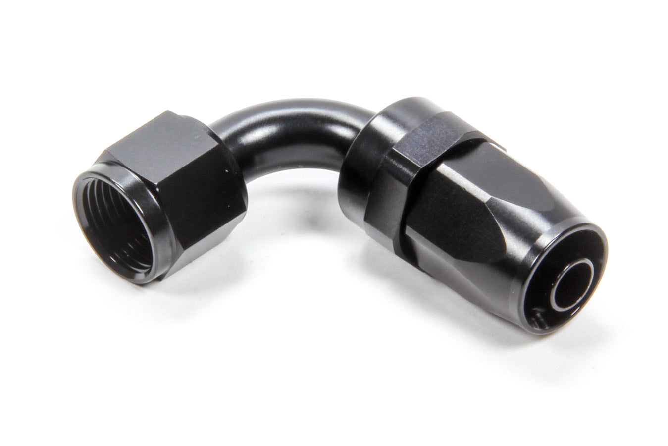 TRIPLE X RACE COMPONENTS #8 90 Degree Swivel Hose End TRIPLE X RACE COMPONENTS