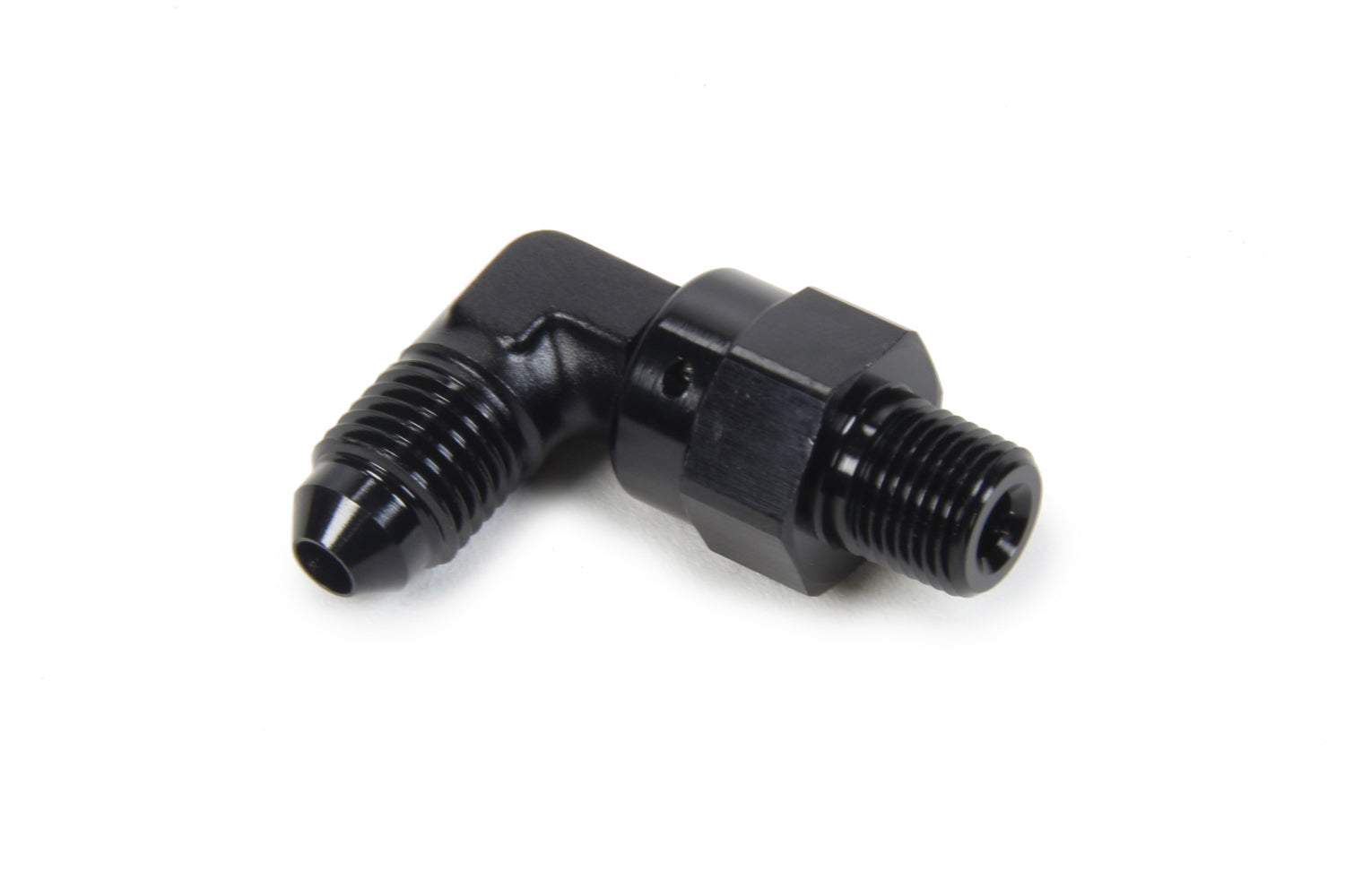 TRIPLE X RACE COMPONENTS AN to NPT Swivel 90 Deg #4 x 1/8 TRIPLE X RACE COMPONENTS