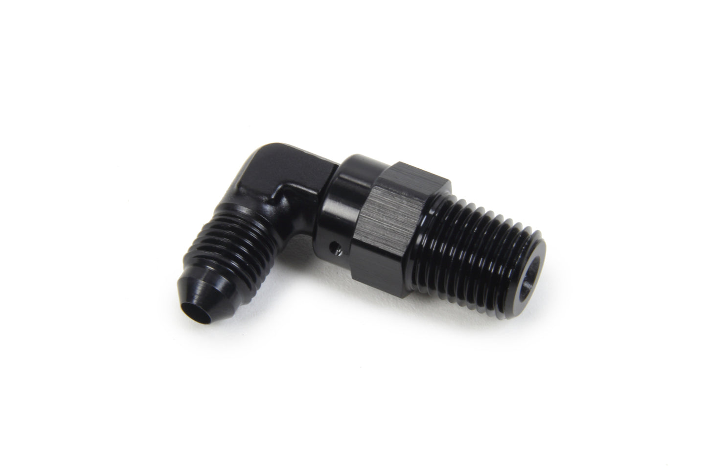 TRIPLE X RACE COMPONENTS AN to NPT Swivel 90 Deg #4 x 1/4 TRIPLE X RACE COMPONENTS