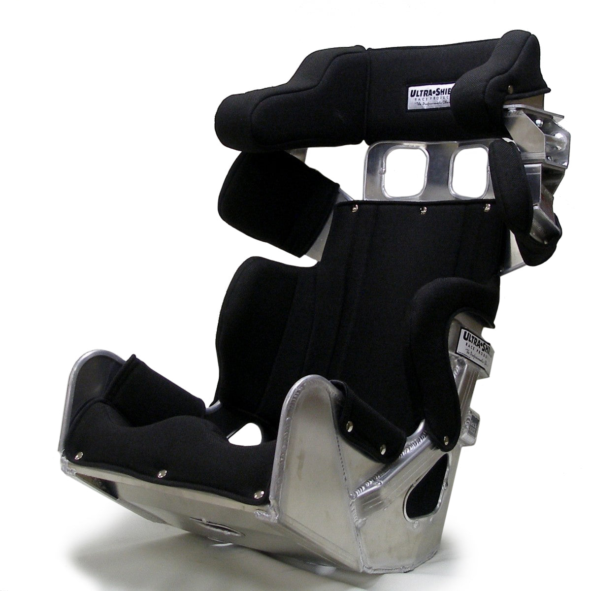 ULTRASHIELD 15in SFI 39.2 Late Model  Seat w/ Full Black Cove ULTRA SHIELD