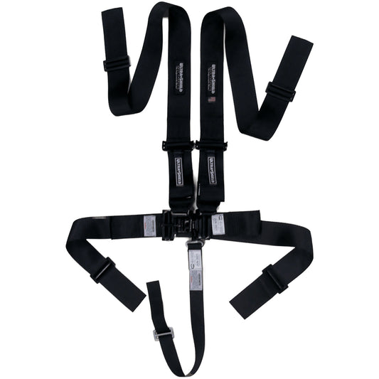 ULTRA SHIELD Harness 5pt Black Indiv Shoulder 3in Pull-Down ULTRA SHIELD