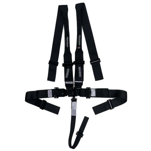 ULTRA SHIELD Harness 5pt Black HANS Shoulder Pull-Down ULTRA SHIELD