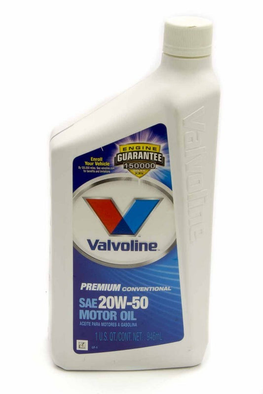 VALVOLINE Hd 20w50 Oil Quart Valvoline VALVOLINE