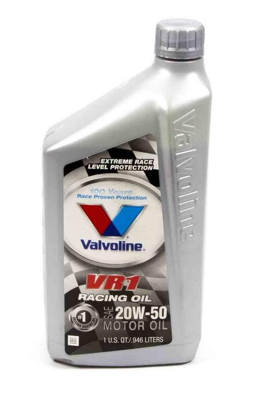 VALVOLINE HP 20w50 Racing Oil VR1 1 QT. VALVOLINE