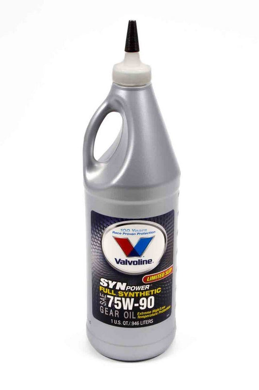 VALVOLINE 75W90 Synthetic Rear End Oil Qt. Valvoline VALVOLINE