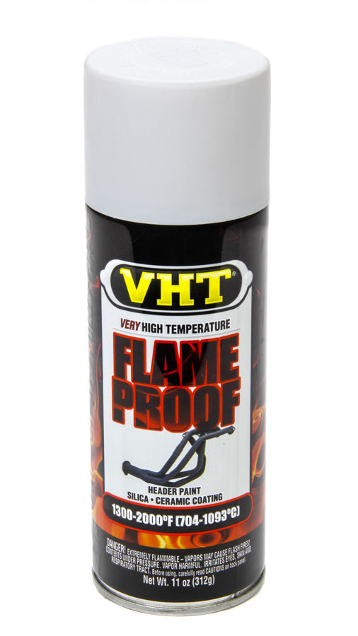 VHT Flat White Hdr. Paint Flame Proof VHT