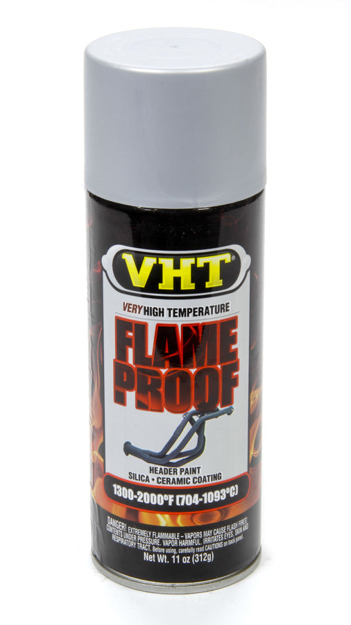 VHT Flat Silver Hdr. Paint Flame Proof VHT