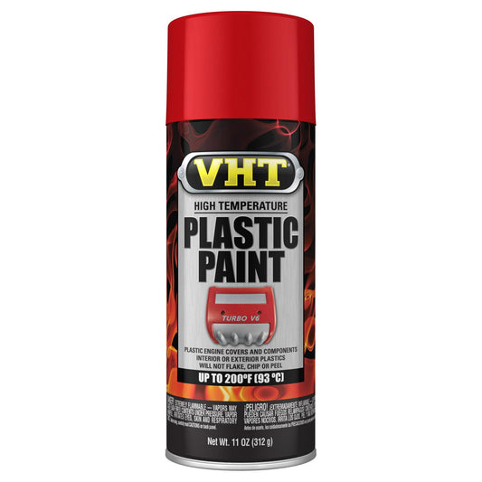 VHT high Temperture Plastic Paint Gloss Red 11oz. VHT