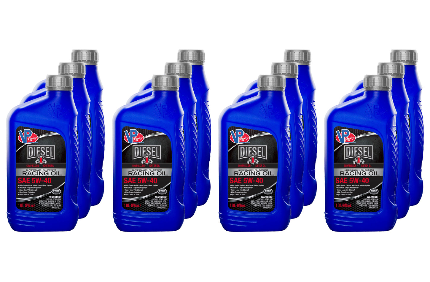 VP RACING VP 5w40 CI1 Diesel Hi- Perf 32oz (Case 12) VP RACING