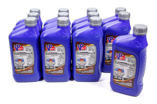 VP RACING VP 10w30 HI-Performance Racing 32oz (Case 12) VP RACING