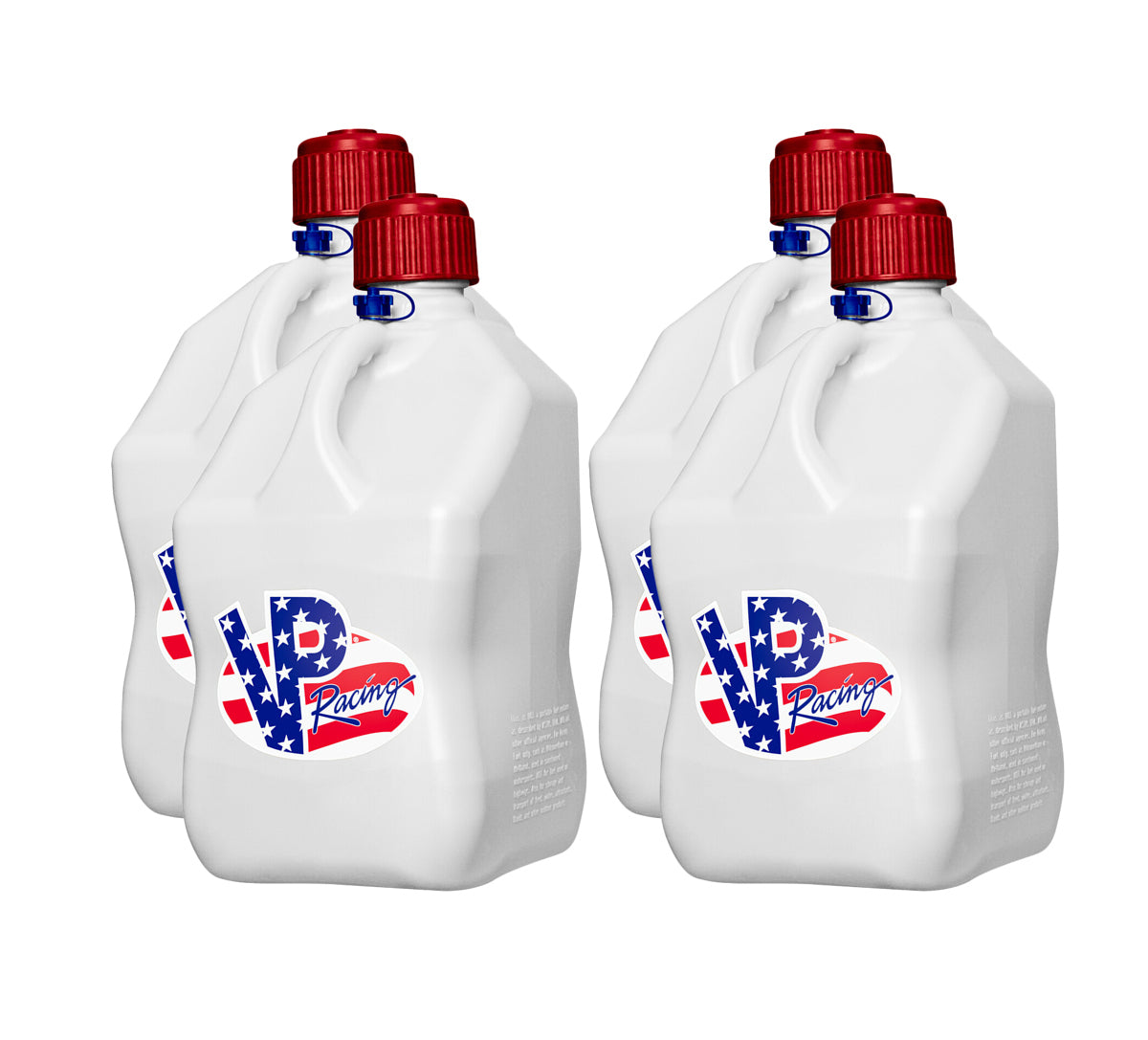 VP RACING Motorsports Jug 5.5 Gal Patriotic Sq. (Case 4) VP RACING