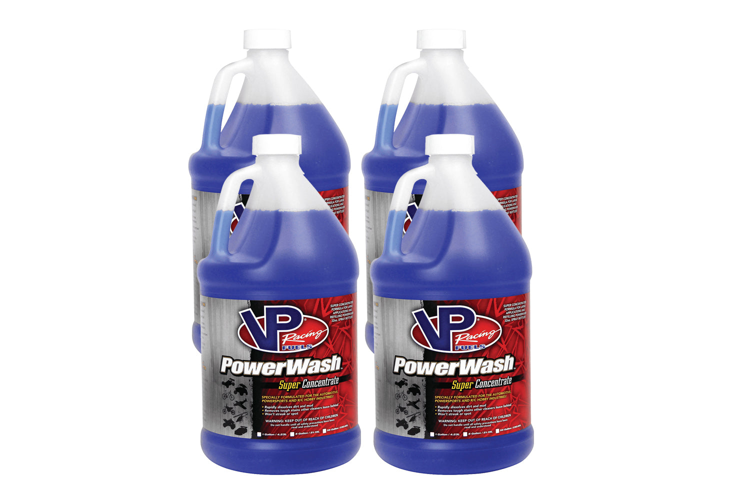 VP RACING Power Wash 1 Gallon (Case 4) VP RACING