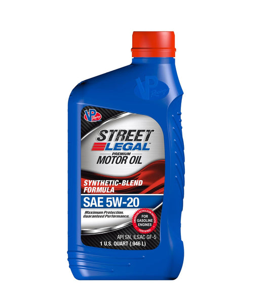 VP RACING Motor Oil VP 5W20 Syn Blend Street 32oz VP RACING