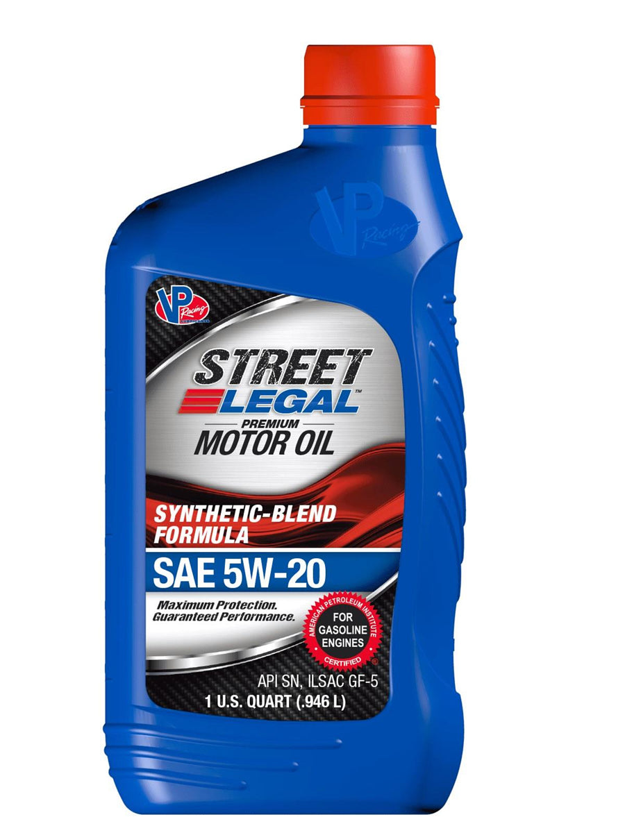 VP RACING Motor Oil VP 5W20 Syn Blend Street 32oz (CS12) VP RACING