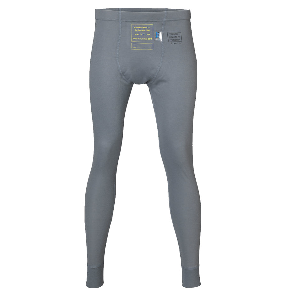 WALERO Base Layer Pant X-Large SFI3.3 & FIA Cool Grey WALERO