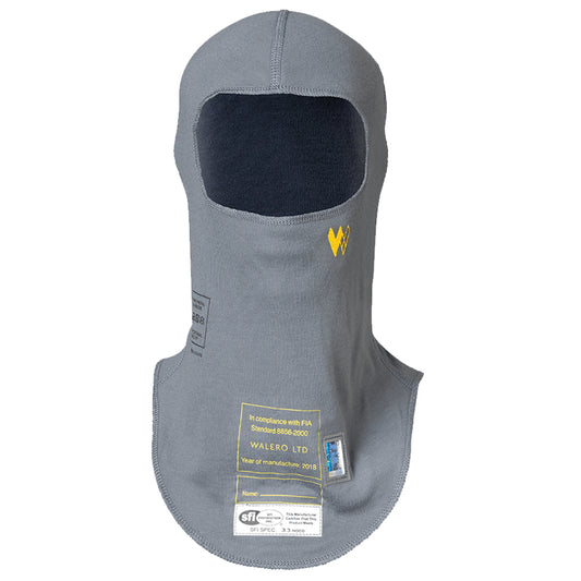 Head Sock Large SFI 3.3 & FIA Cool Grey WALERO