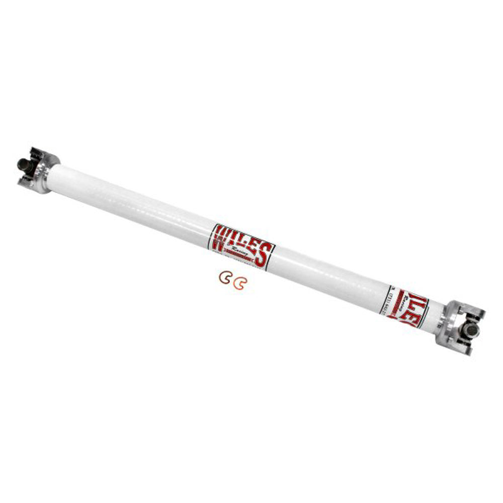 WILES RACING DRIVESHAFTS C/F Driveshaft 2-1/4in Dia 34.5in Long WILES RACING DRIVESHAFTS