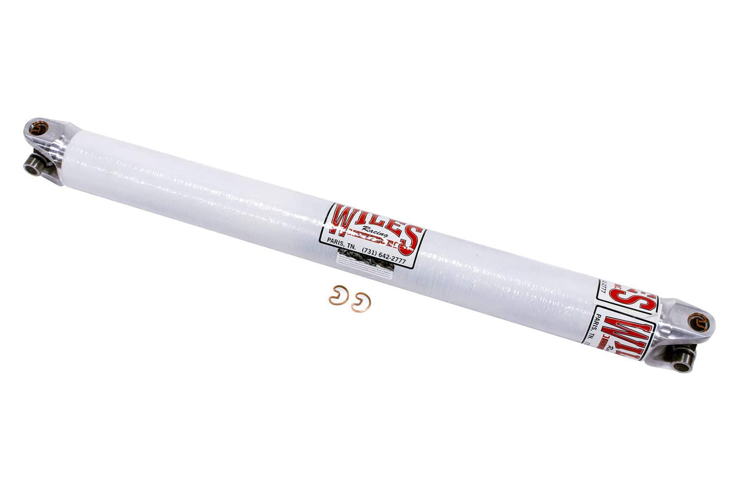 WILES RACING DRIVESHAFTS C/F Driveshaft 3-1/4in Dia 35-1/2in Long WILES RACING DRIVESHAFTS