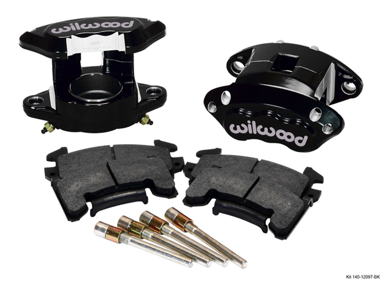 WILWOOD Front Caliper Kit D154/ Metric GM Blk Powdercoat WILWOOD