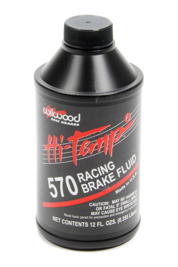 WILWOOD Brake Fluid 570 Temp 12oz Single Bottle WILWOOD