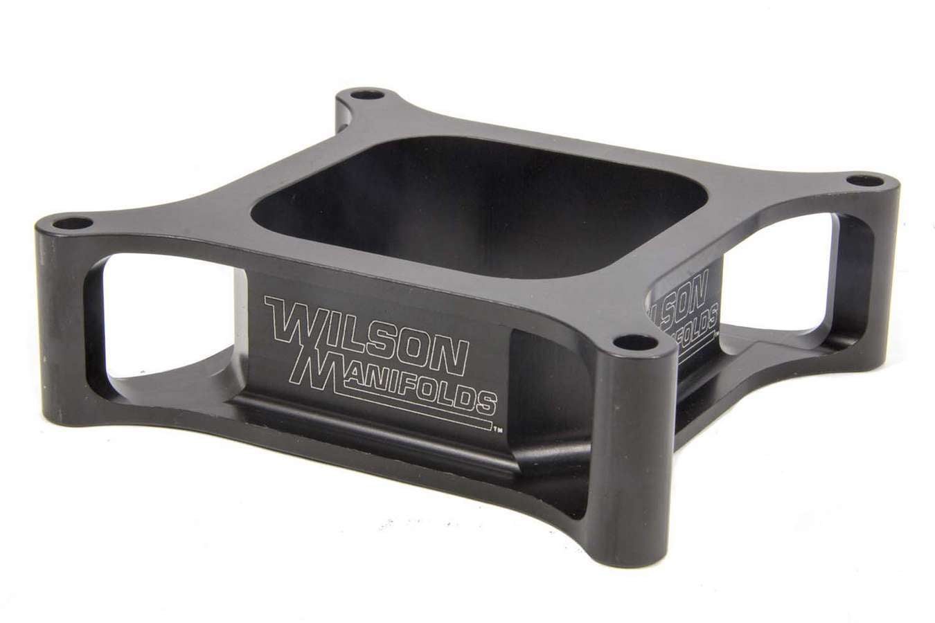 WILSON MANIFOLDS Carburetor Spacer - 4150 2in Open L/W WILSON MANIFOLDS