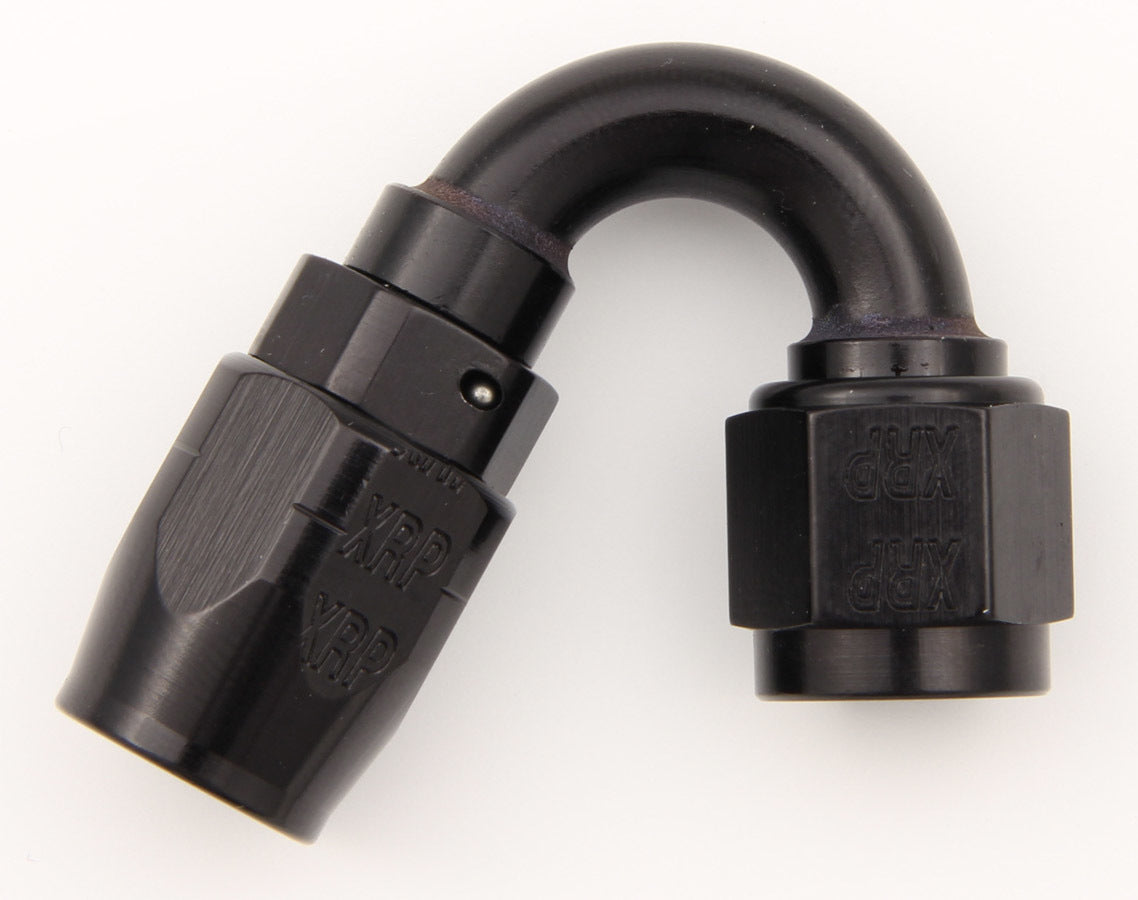 XRP-XTREME RACING PROD. #12 150 Deg Dbl Swivel Hose End Black XRP-XTREME RACING PROD.