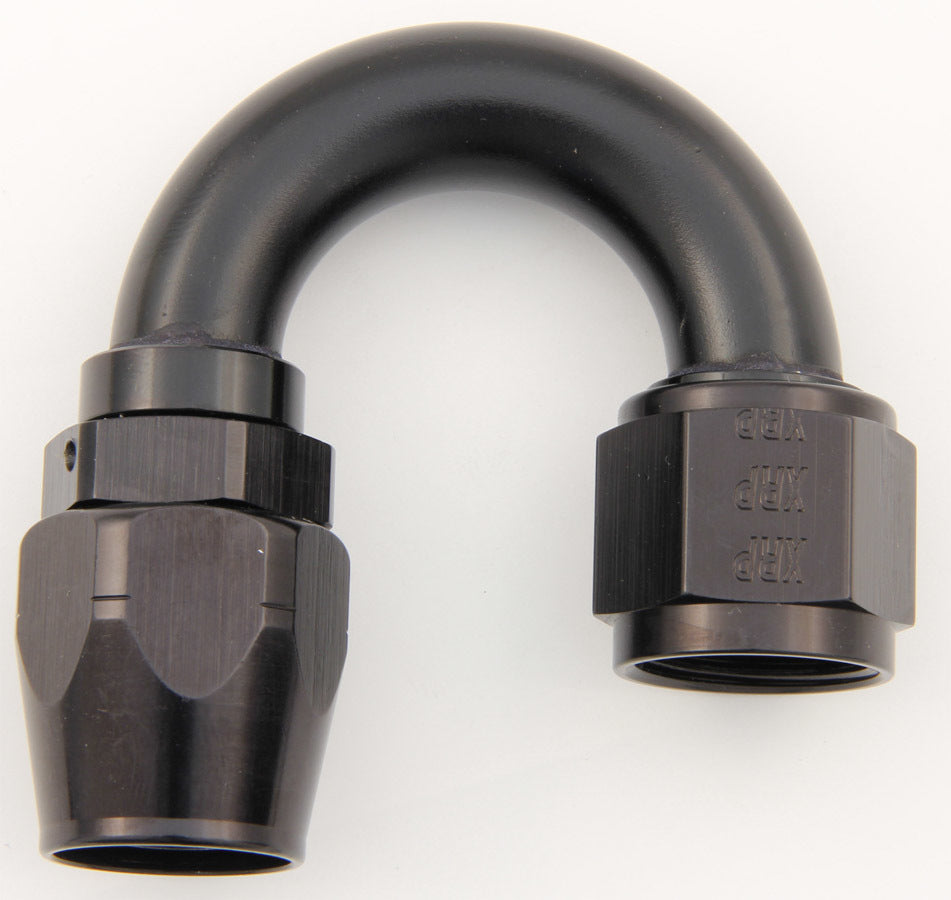 XRP-XTREME RACING PROD. #6 180 Deg Dbl Swivel Hose End Black XRP-XTREME RACING PROD.