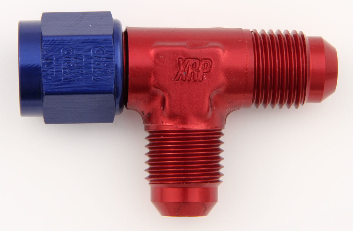 XRP-XTREME RACING PROD. #3 Male Flr Tee to Fem Swivel On Run Fitting XRP-XTREME RACING PROD.