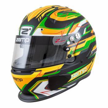 ZAMP Helmet RZ-70 Large Grn/Blk SA2020/FIA8859 ZAMP