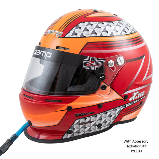 ZAMP Helmet RZ-62 Aramid Mix M Red/Org SA2020 ZAMP